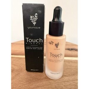 Younique Touch Mineral Liquid Foundation ORGANZA 20 mL NEW Discontinued NIB